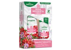 SH+COND ORIGEM 325+180ML ROSA MOSQ E HIB
