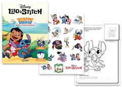 LIVRO COLORIR TAPETE DIVER LILO E STITCH 17PG