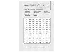 LIVRO PASSATEMPO + CACA PALAVRA NIVEL FACIL 16PG C/10