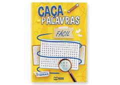 LIVRO PASSATEMPO + CACA PALAVRA NIVEL FACIL 16PG C/10