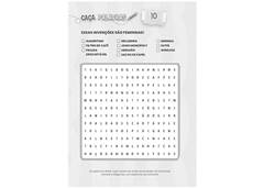 LIVRO PASSATEMPO + CACA PALAVFRA NIVEL MEDIO 16PG C/10