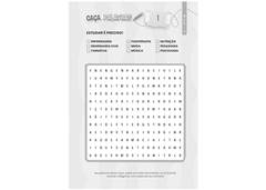 LIVRO PASSATEMPO + CACA PALAVFRA NIVEL MEDIO 16PG C/10