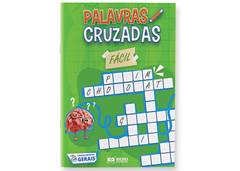 LIVRO PASSATEMPO + CRUZADINHA FACIL 16PG C/10
