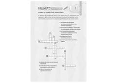 LIVRO PASSATEMPO + CRUZADINHA MEDIO 16PG C/10