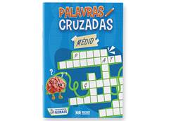 LIVRO PASSATEMPO + CRUZADINHA MEDIO 16PG C/10