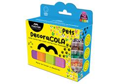 COLA ESC DECORACOLA PETS C/4 CORES NEON