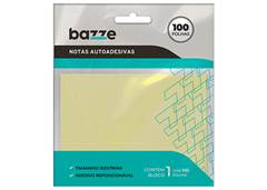 BLOCO BAZZE NOTE 76X102 AMARELO C/100F