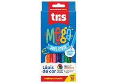 LAPIS COR TRIS MEGA SOFT COLOR C/12 SM