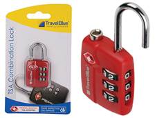 CADEADO TRAVEL TSA C/COMBINACAO SORT