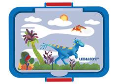 KIT LANCHE DINO GARRAFA 500ML+MARMITA 700ML