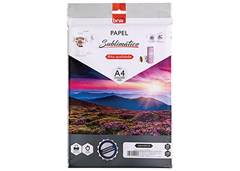 PAPEL SUBLIMATICO GLOSSY 100G C/50F