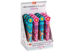 CANETA ESF BRW GARDEN 10COR 0.7MM C/12