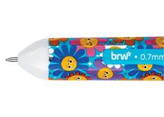 CANETA ESF BRW GARDEN 10COR 0.7MM C/12