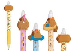 CANETA BRW DIVERT GEL APAGAVEL CAPIVARA C/12