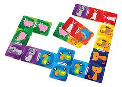 JOGO DOMINO ANIMAIS 28PCS XALINGO