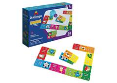 JOGO DOMINO  FIGURAS E PALAVRAS 28PCS XALINGO