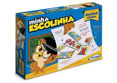 JOGO DOMINO DIVISAO SILABICA 28PCS XALINGO