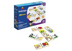 JOGO DOMINO DIVISAO SILABICA 28PCS XALINGO