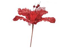 FLOR A2 NATAL 30CM VERMELHA