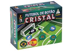 FUTEBOL BOTAO 15CM BRASIL X ESPANHA
