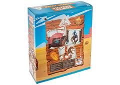 FORTE APACHE BATALHA LUXO 43PCS FIGURAS COLORIDAS