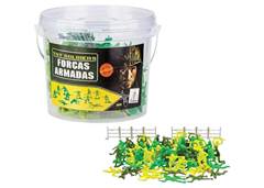 BONECO SOLDADO FORCAS ARMADAS C/58 PCS
