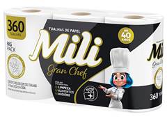 PAPEL TOALHA GRAN CHEF 3X120CM 360F