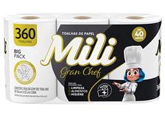 PAPEL TOALHA GRAN CHEF 3X120CM 360F