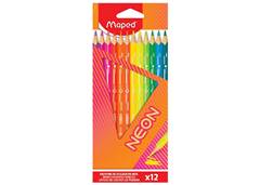 LAPIS COR MAPED GDE NEON C/12 CORES SM