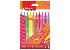 CANETA HIDRO MAPED PEPS C/10 CORES  NEON