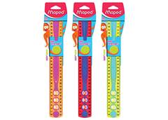 REGUA MAPED KIDY LEARN 30CM SORTIDA