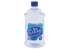 ALCOOL GEL 70 1LT TOP CLEAR