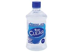 ALCOOL GEL 70 500ML TOP CLEAR