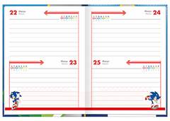 AGENDA PERMANENTE SONIC CD 96F