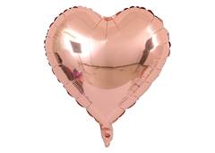 BALAO METALIZADO CORACAO C/CAN 5'' RS G