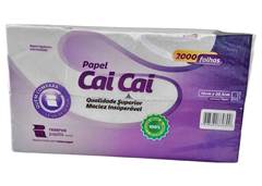 GUARDANAPO/PAPEL HIGIENICO RESERVA CAI CAI INTERFOLHADO C/2000F