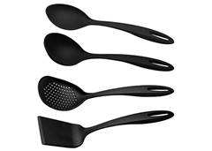 JOGO UT.COZINHA C/4PCS ABILIT PRETO