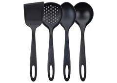 JOGO UT.COZINHA C/4PCS ABILIT PRETO