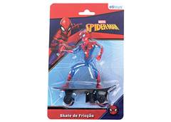 SKATE A FRICCAO 12X4CM COM BONECO SPIDER