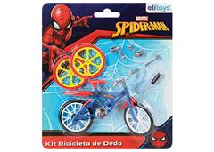 BICICLETA DEDO SPIDERMAN 12X5X8CM