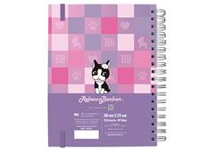 CAD. UNIVERSITARO SMART REBECA BONBON C/DIVISORIA 80F