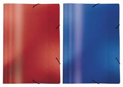 PASTA C/ABA ELASTICA OFICIO FUN LISA VERMELHA