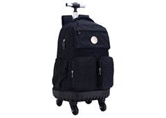 MOCHILA C/CARRO 18” ON MY WAY PRETA
