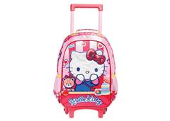 MOCHILA C/CARR. 16” HELLO KITTY 15380