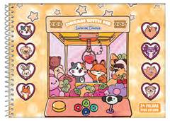 LIVRO PINTAR DREAM WITH ME ESPIRAL 24PG AMARELO