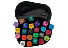 CANETA MARCADOR ARTISTCO DUAL C/24 CORES