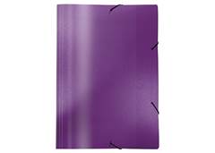 PASTA C/ABA ELASTICA OFICIO FUN LISA ROXA