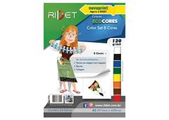 PAPEL ECOCORES 120G 24F A3 C/8 CORES