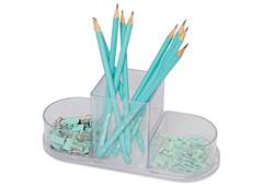 ORGANIZADOR DE MESA TRIPLE 22CM 4PCS CRISTAL