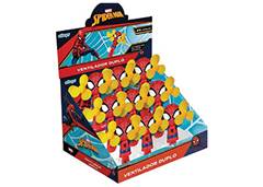 VENTILADOR MANUAL DUPLO SPIDERMAN 18CM